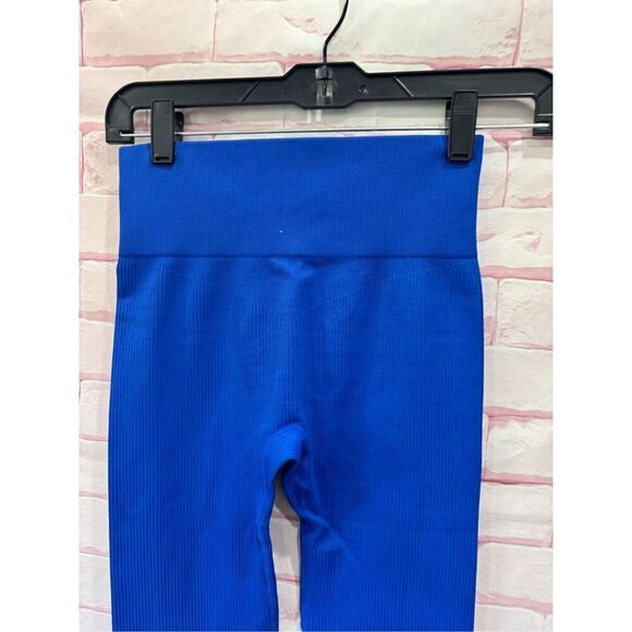 Oqq Ribbed Seamless High Waist Workout Pants size small‎ - Picture 3 of 4